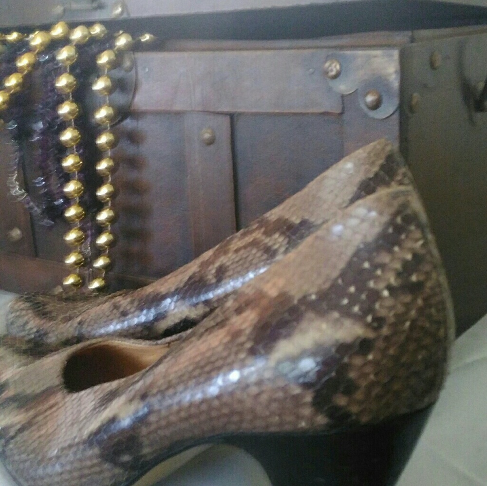 "Walter Steiger" Vintage Python, Pump - image 4